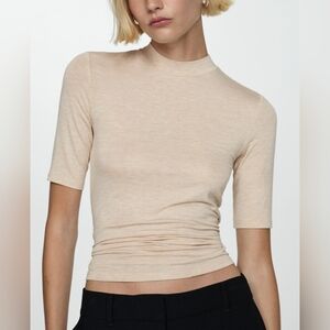 Short sleeve knitted t-shirt